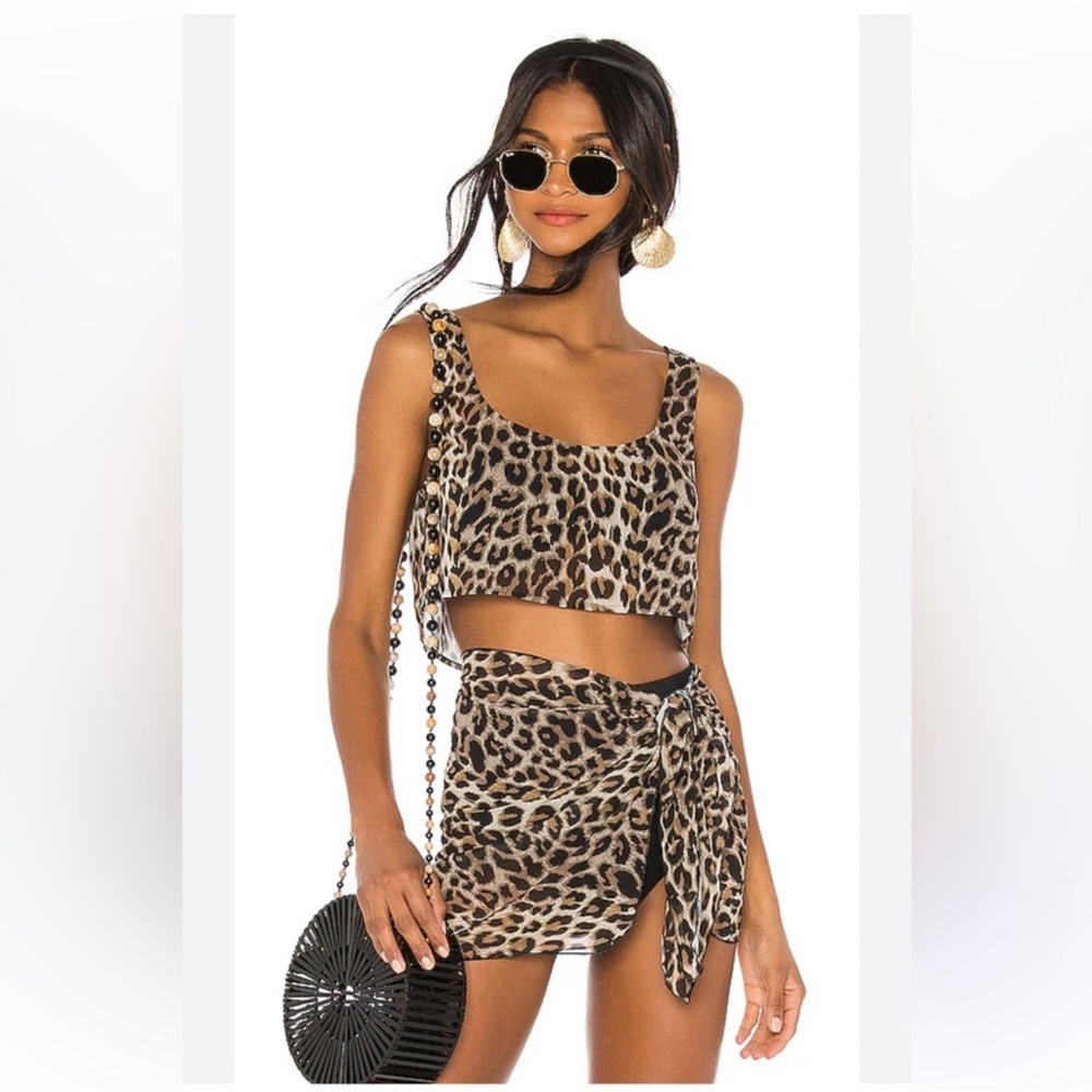 BN LPA Animal Print Cover Up Set from Revolve